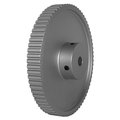 B B Manufacturing 72XL037-6WA5, Timing Pulley, Aluminum, Clear Anodized,  72XL037-6WA5